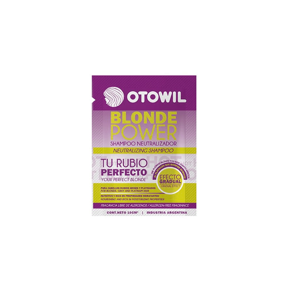Shampoo violeta neutralizador Otowil 10 ml