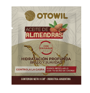 Aceite otowil de almendras.