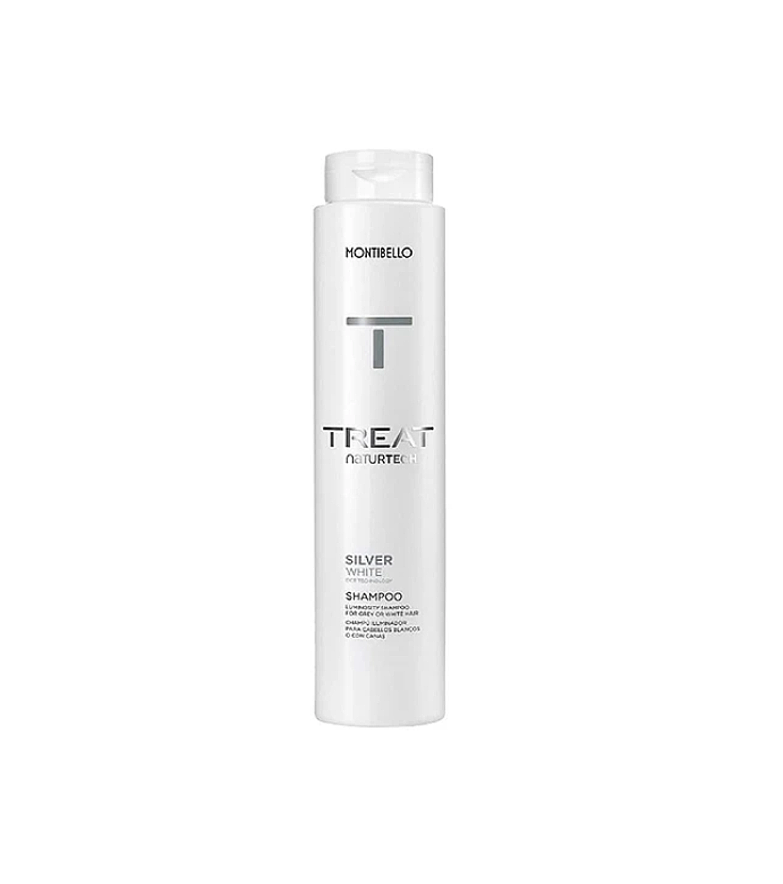 Shampoo Matizador Treat Silver Montibello 300 ML.