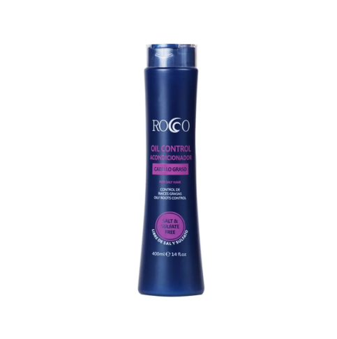 Acondicionador Rocco control graso 400 ML.