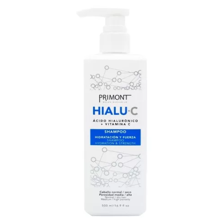 Shampoo Primont acido hialuronico 500 ml.