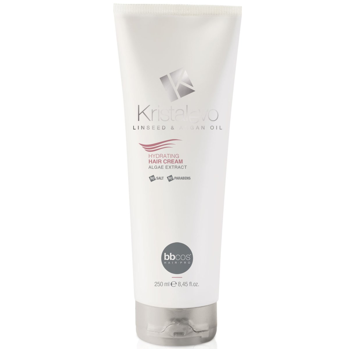 Mascara crema Hair Cream Hydrating Kristal Evo Bbcos 250 ml.