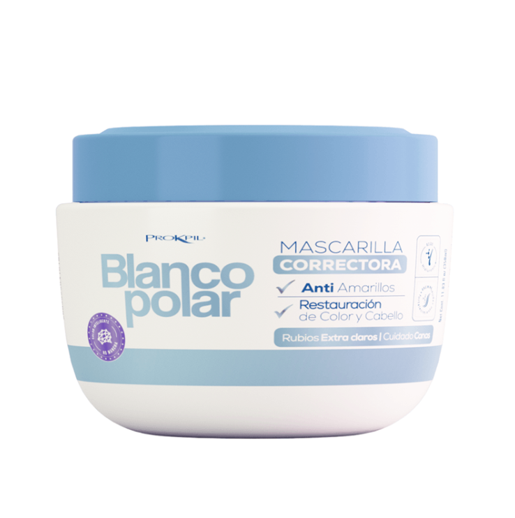 Mascara Matizadora Prokpil Blanco Polar 350 g.