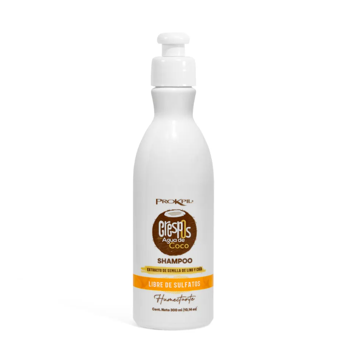 Shampoo Prokpil Crespos humectante 300 ML.