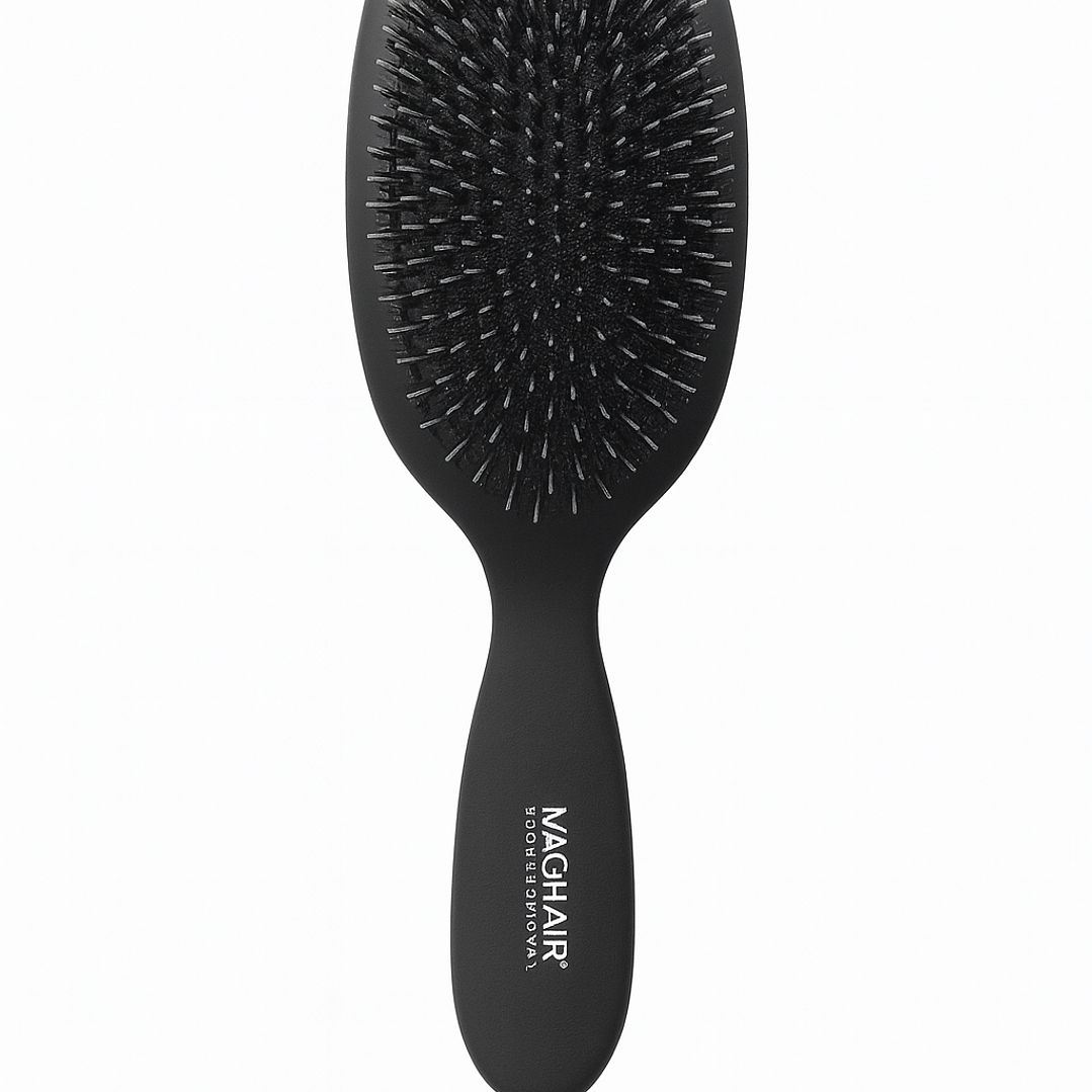 Cepillo Imagi acolchado cerda mixta ovalado. 1