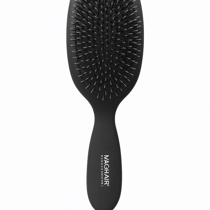 Cepillo Imagi acolchado cerda mixta ovalado. 1