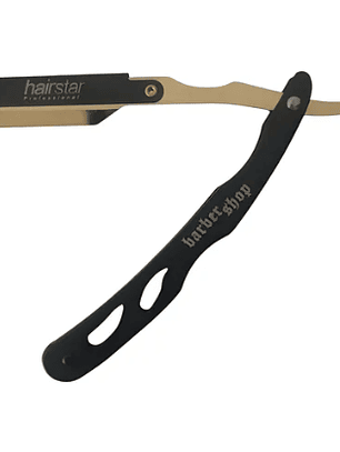 Navajin metalico dorado/negro.