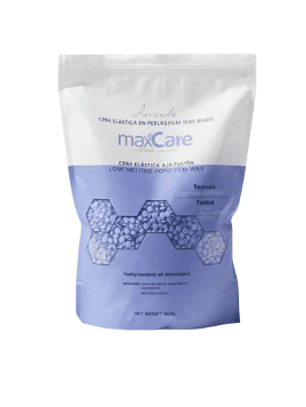 Cera Depilatoria Elastica Maxcare Lavanda