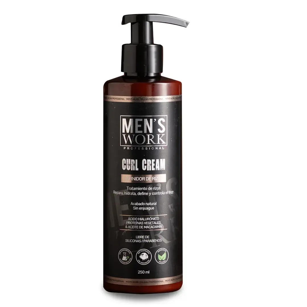 Curl Cream Men's Work 250 ml 1
