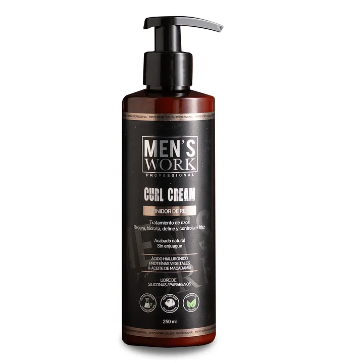 Curl Cream Men's Work 250 ml 1