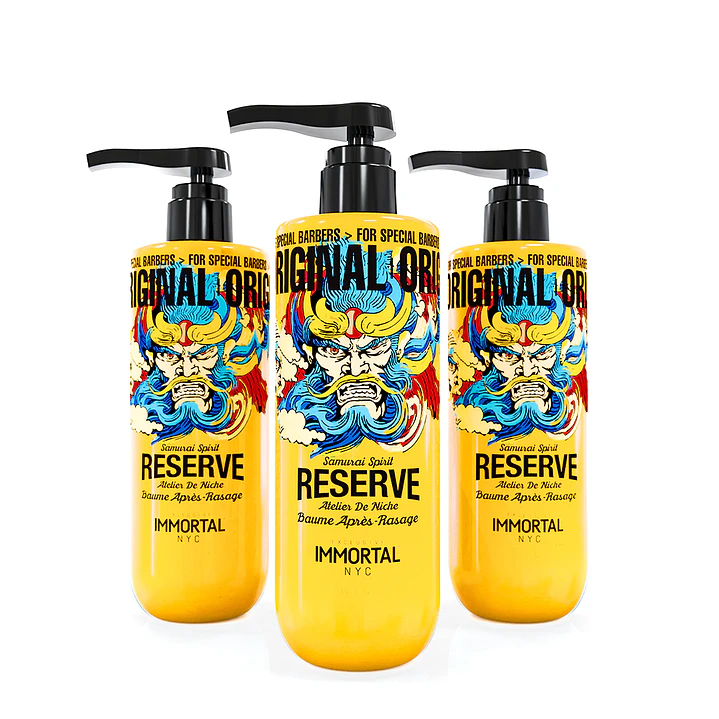 Aftershave Balsam Samurai Reserve Immortal NYC 500 ml 1