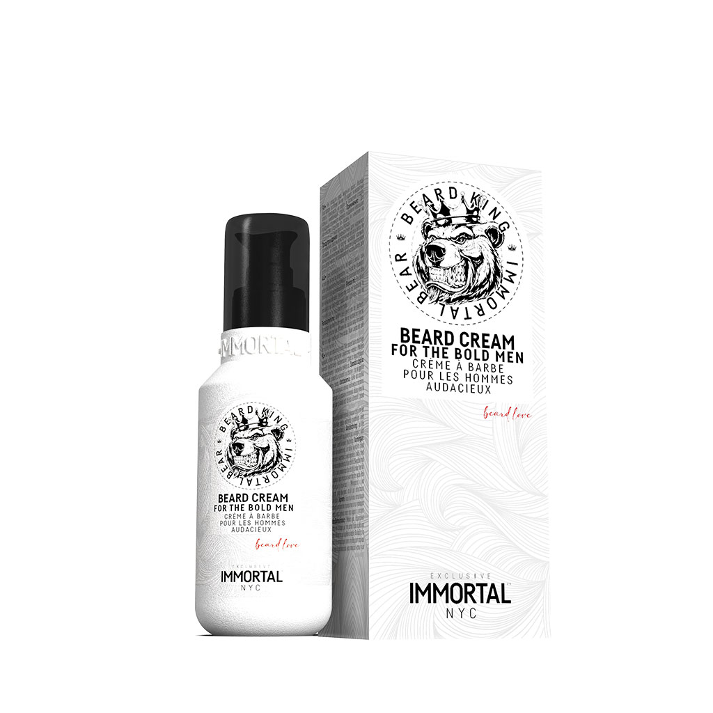 Crema para Barba King Bear Immortal NYC 100 ml