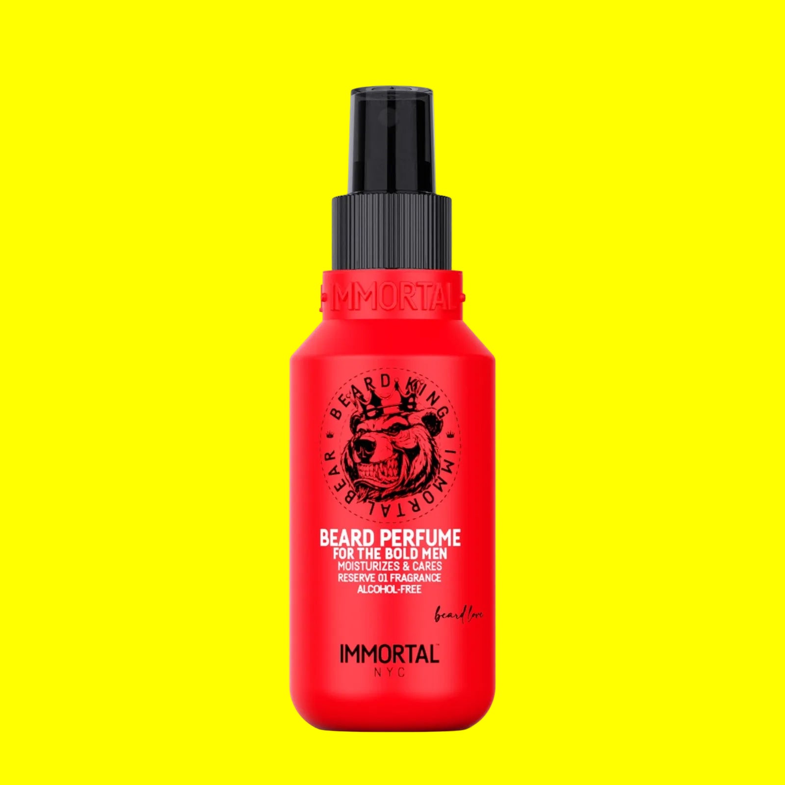 Perfume para Barba King Bear Immortal NYC 75 ml
