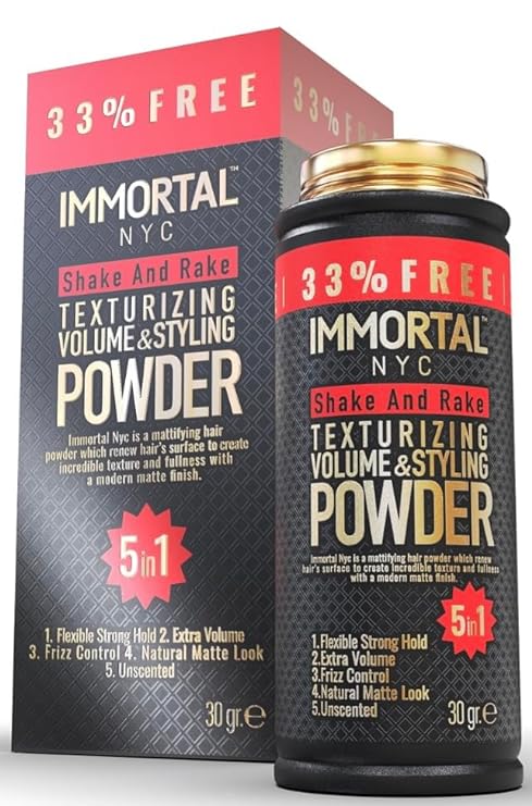 Polvo Texturizador Volume & Styling 5 en 1 Immortal 30 g