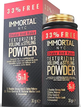 Polvo Texturizador Volume & Styling 5 en 1 Immortal 30 g