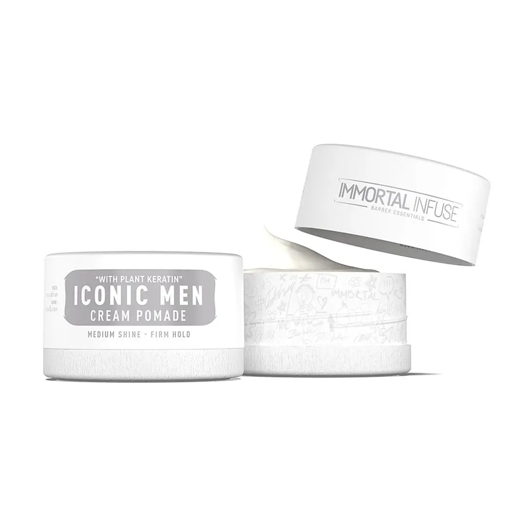 Cera Capilar Iconic Men Cream Pomade Immortal 150 ml 1