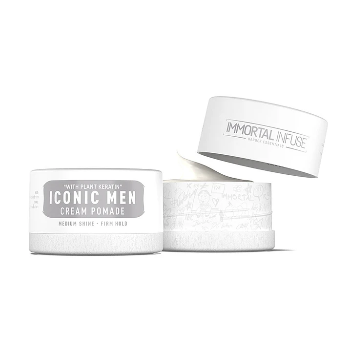 Cera Capilar Iconic Men Cream Pomade Immortal 150 ml 1