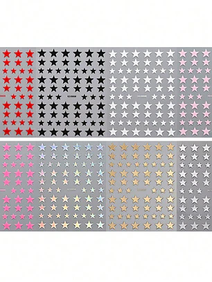 Stickers 3D para Uñas 8 Piezas