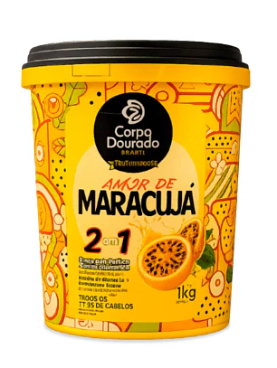 Crema Capilar Corpo Dourado Amor de Maracujá 1 kg