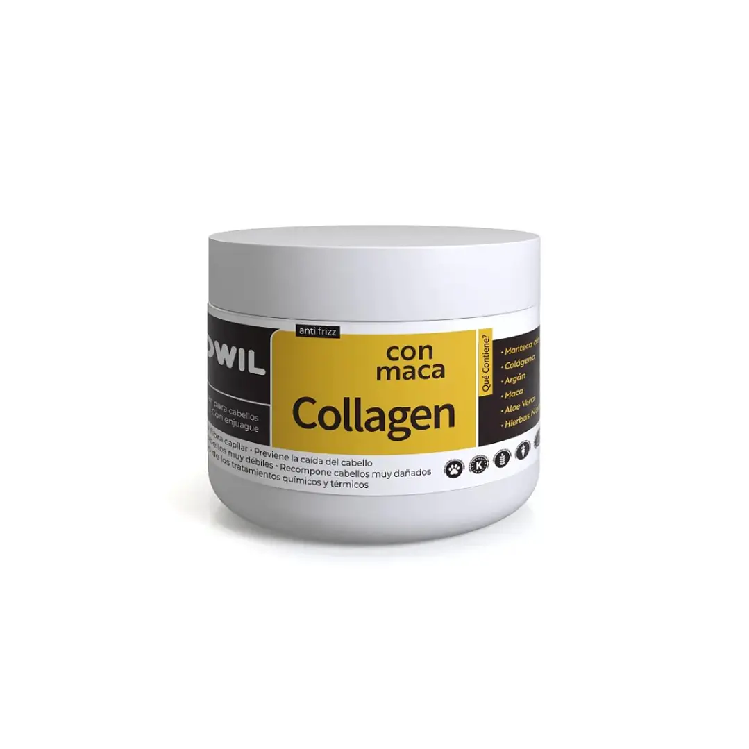 Máscara Capilar Otowil Collagen con Maca — Reparación para Cabello Dañado 2
