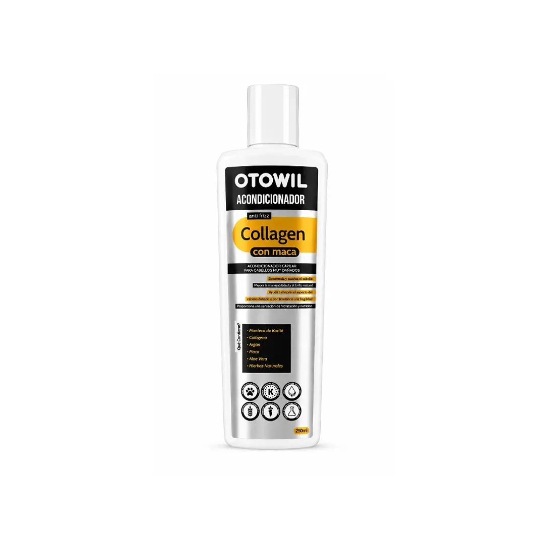 Acondicionador Otowil Collagen con Maca — Suavidad y Desenredo 250 ml 1