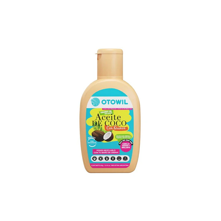 Aceite de Coco con Quinoa Otowil — Brillo y Suavidad 60 g 1