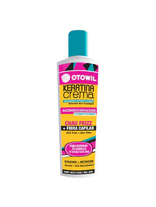 Acondicionador Otowil Keratina en Crema — Brillo y Movimiento 250 g