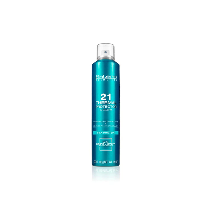 Salerm 21 Thermal Protector Spray — Protector Térmico sin Enjuague 196 ml 1