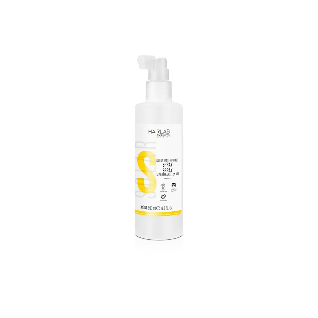 Spray Impermeabilizante Salerm Glow Waterproof Hair Lab — Protección Térmica 200 ml 1