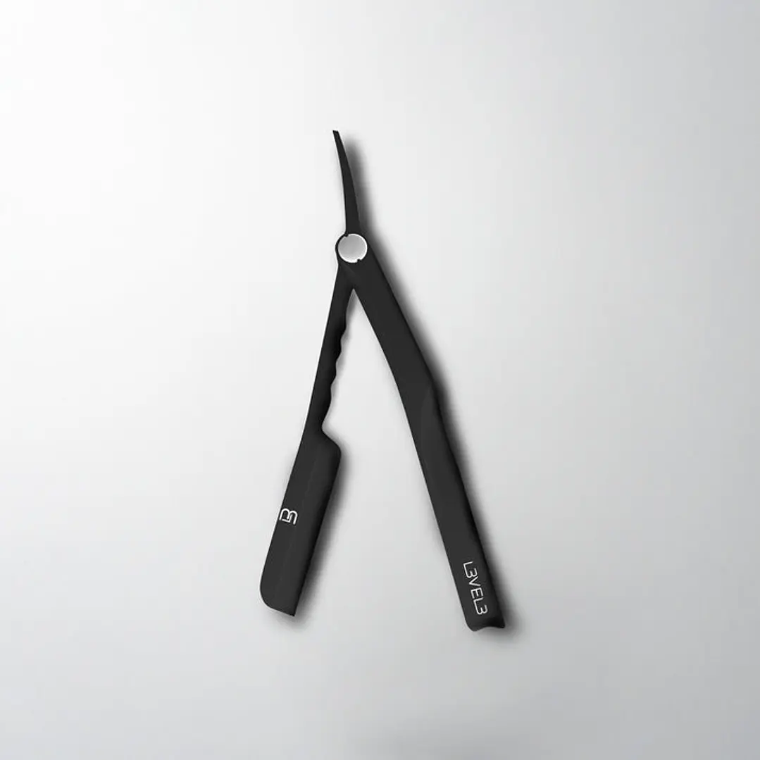 Navaja Level3 Milly Clutch Razor Holder Negra 1