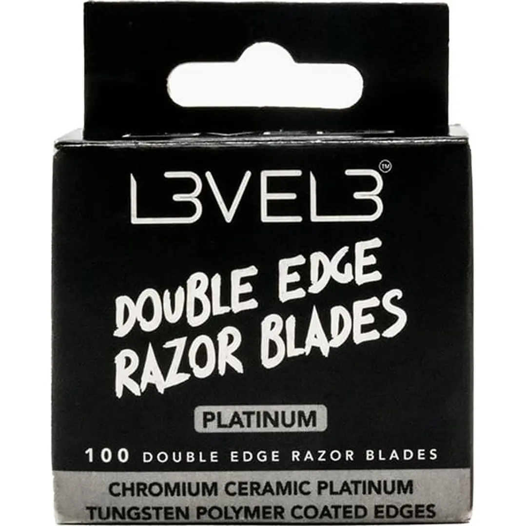 Hojas de Afeitar Doble Filo Level3 100 unidades 1