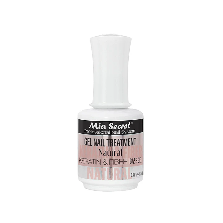 Gel Nail Treatment Keratina Base y Top Gel Mia Secret 15 ml 1