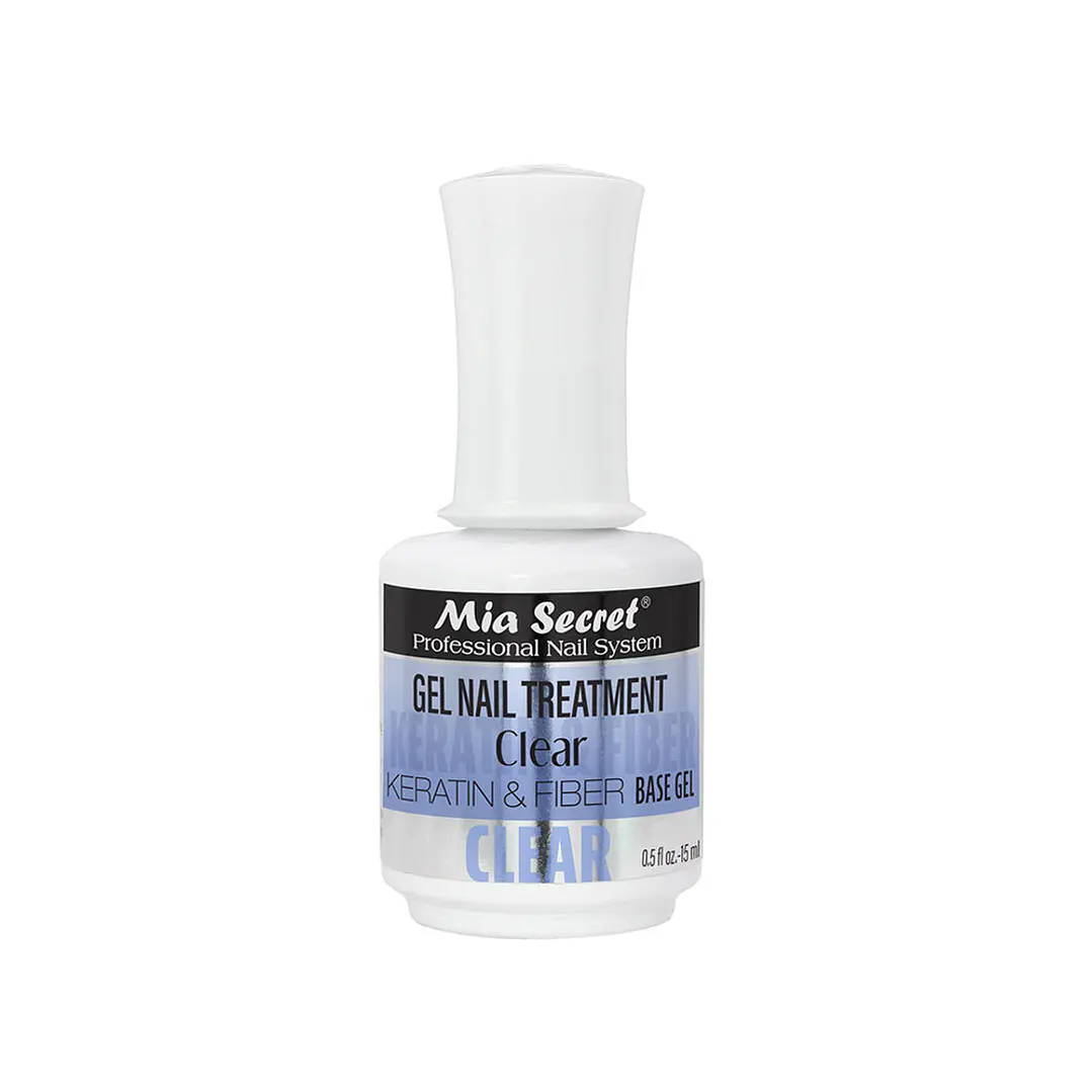Keratin Base y Top Gel Clear Mia Secret 15 ml 1