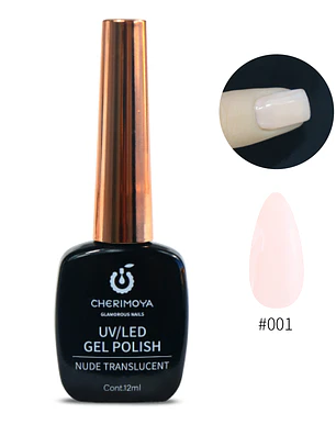 Esmalte Semipermanente Cherimoya 12 ml Nude y Amber