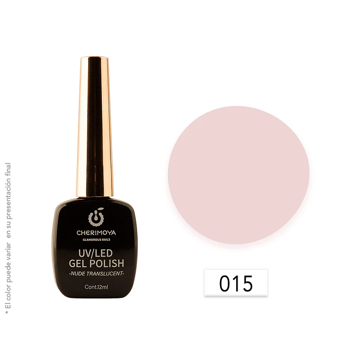 Esmalte Semipermanente Cherimoya 12 ml Nude y Amber 7