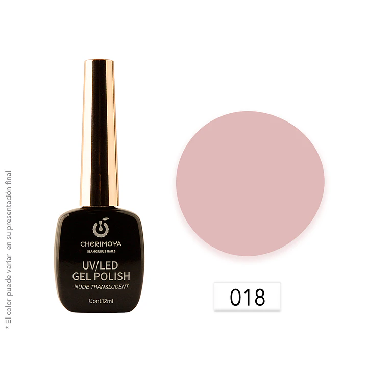Esmalte Semipermanente Cherimoya 12 ml Nude y Amber 8