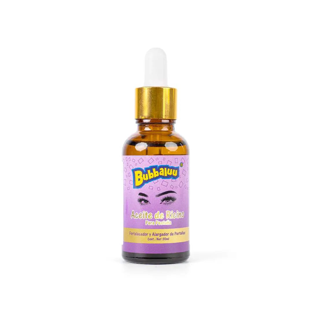 Aceite de Ricino para Pestañas Bubbaluu 30 ml 1
