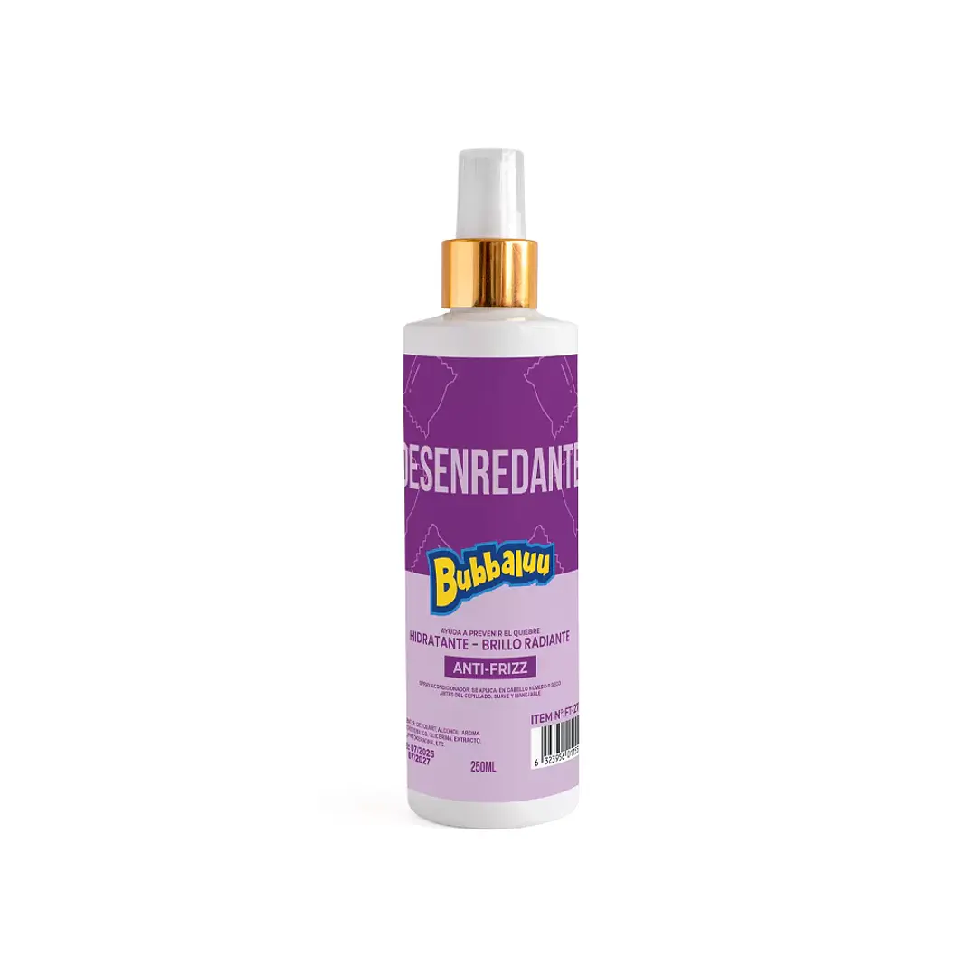 Desenredante Capilar Bubbaluu 250 ml 3