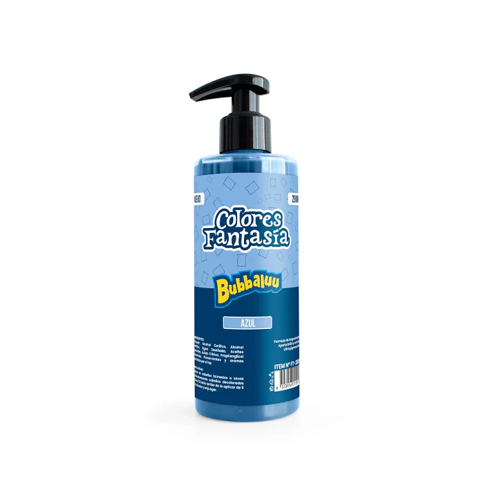 Tinte Fantasía Bubbaluu Pigmento Semipermanente 280 ml 2