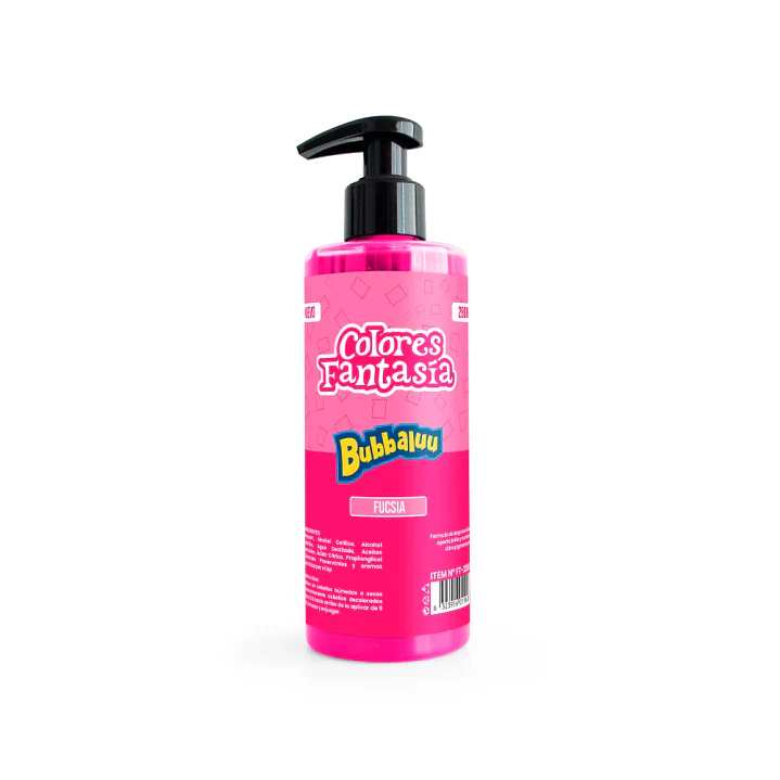 Tinte Fantasía Bubbaluu Pigmento Semipermanente 280 ml 3