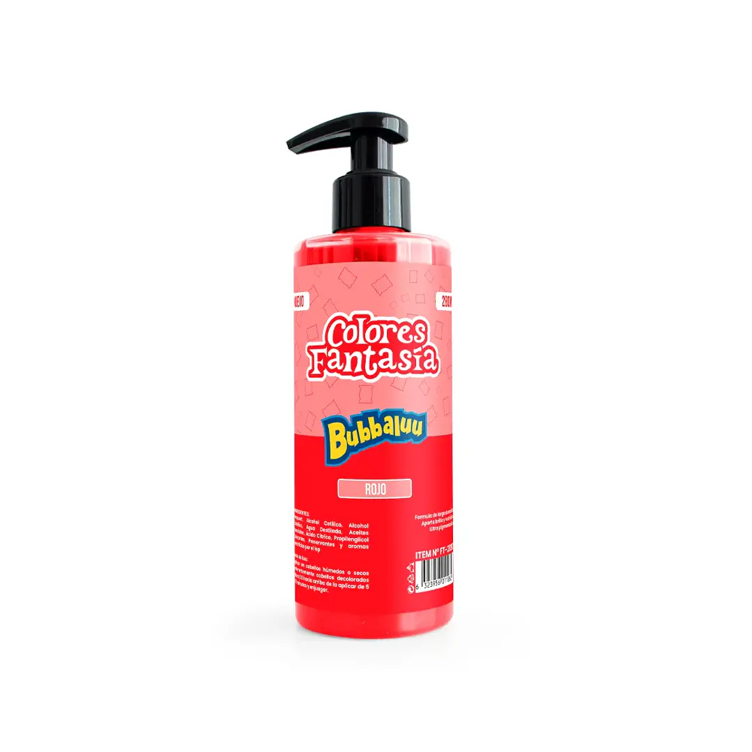Tinte Fantasía Bubbaluu Pigmento Semipermanente 280 ml 5