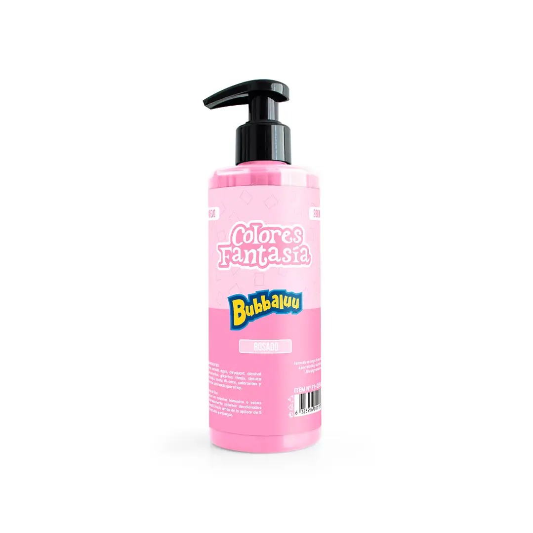 Tinte Fantasía Bubbaluu Pigmento Semipermanente 280 ml 6