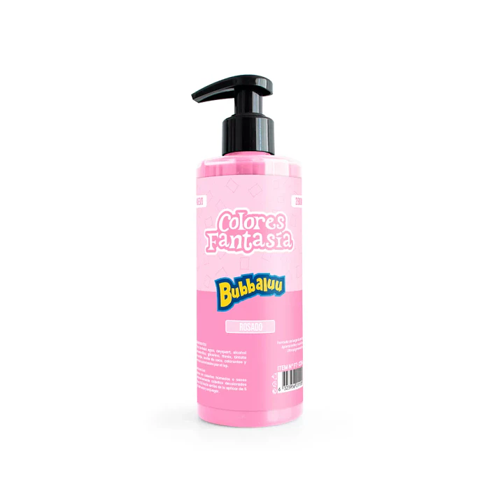 Tinte Fantasía Bubbaluu Pigmento Semipermanente 280 ml 6