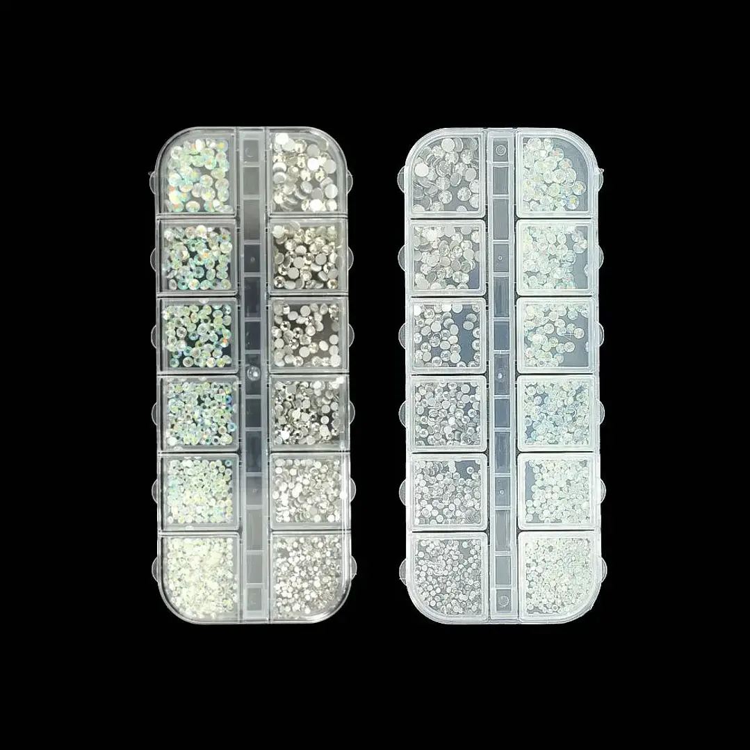 Cristales Decorativos Tornasol para Uñas 1