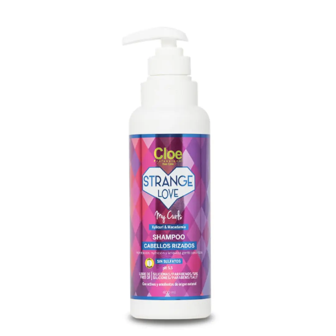 Shampoo para Rizos Cloe Strange Love 400 ml 1