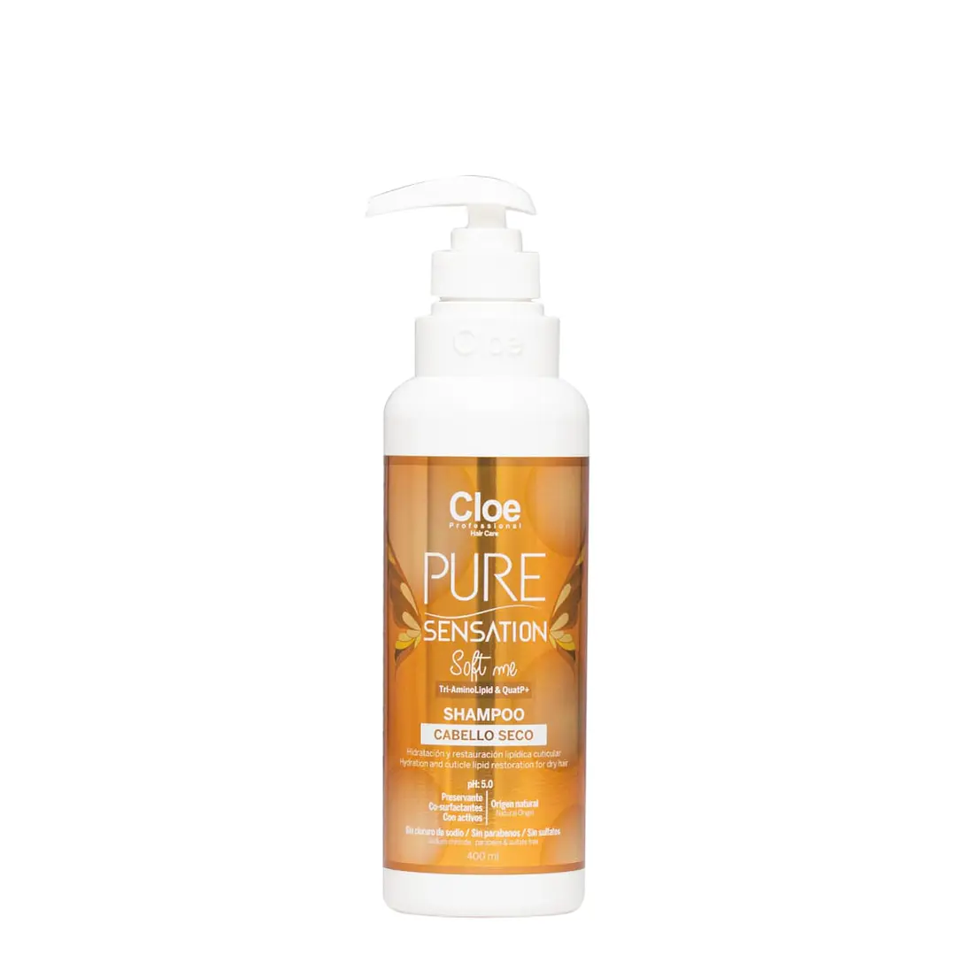 Shampoo Cloe Pure Sensation Soft Me 400 ml 1