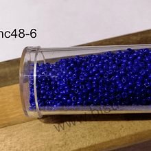 Mostacilla calibrada color azul, 20 grs 11/0