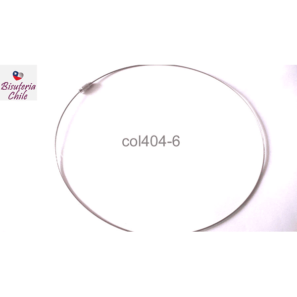 Base de collar de acero con cierre, 14,5 mm de diámetro, 1mm de grosor , por unidad
