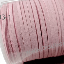 Gamuza 2.7 mm rosada rollo de 30 metros