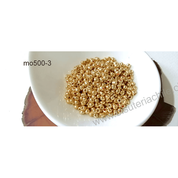 Mostacilla dorada en, sobre de 20 grs (8/0)